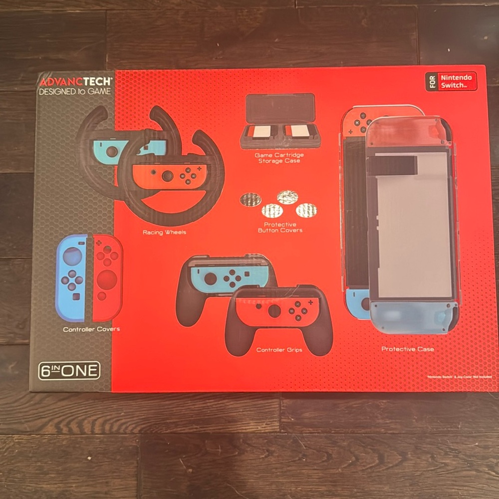 ADVANCTECH Nintendo Switch Accessories, BNIB